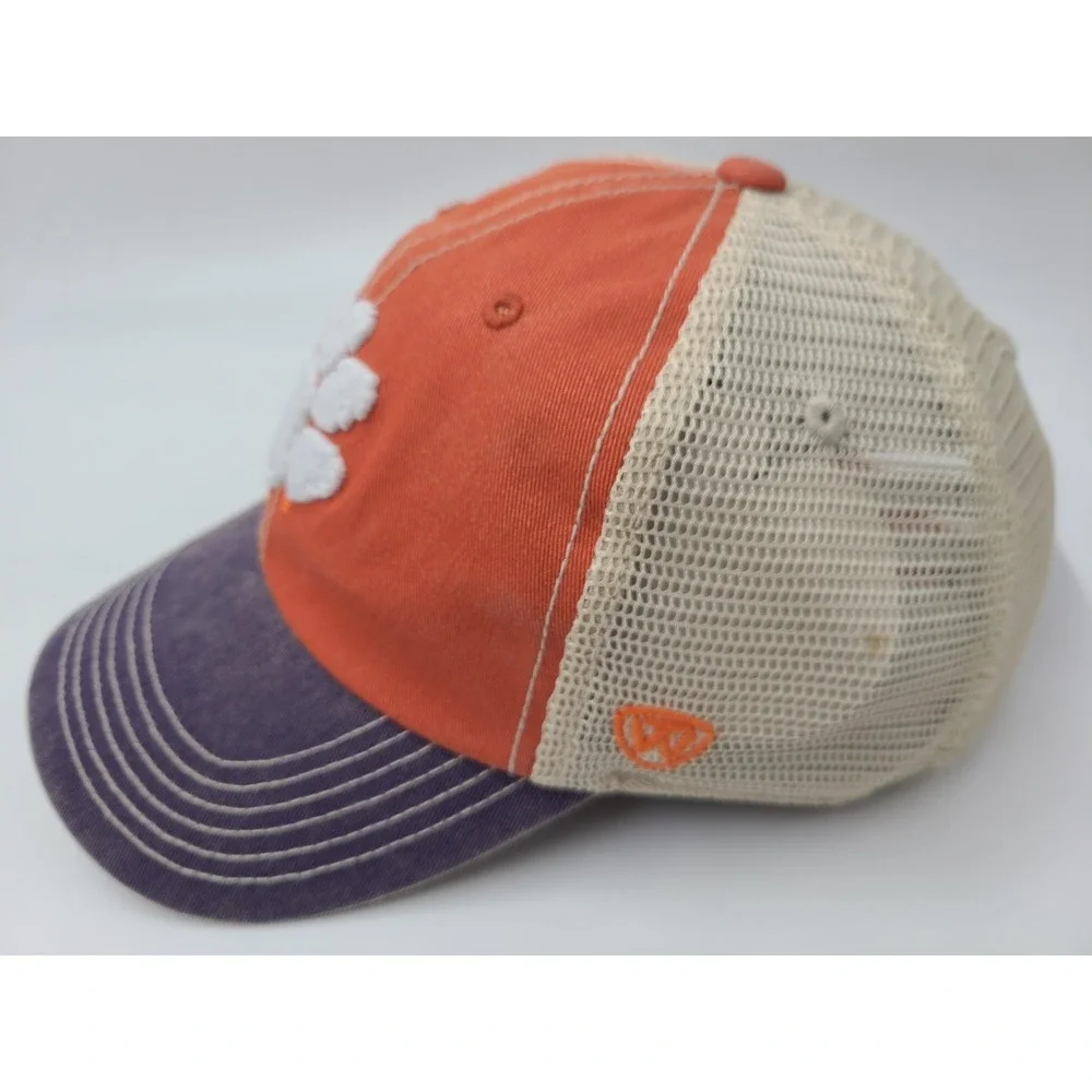 Clemson University Tigers Top of the World Mesh Snapback Hat Cap‎ Men Women NCAA